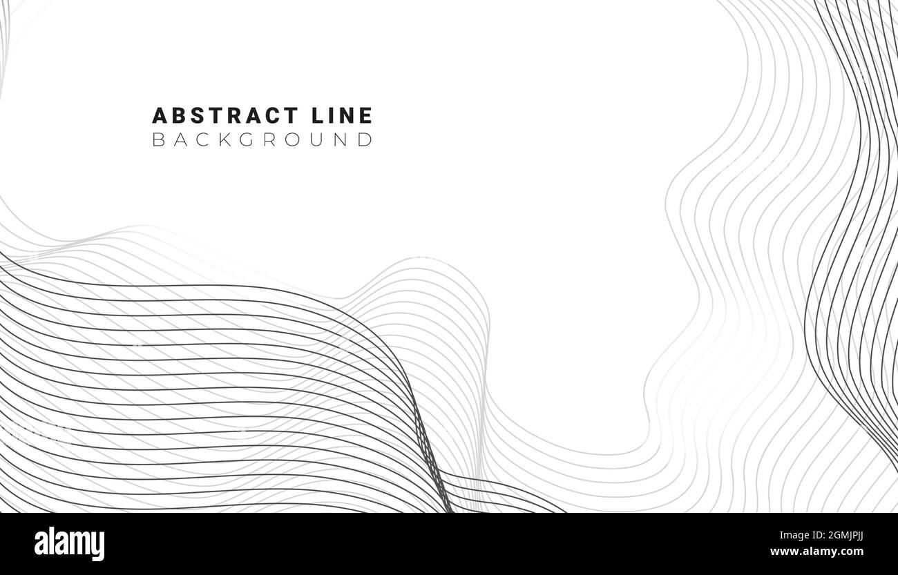 business background lines wave abstract stripe design Stock Vector ...