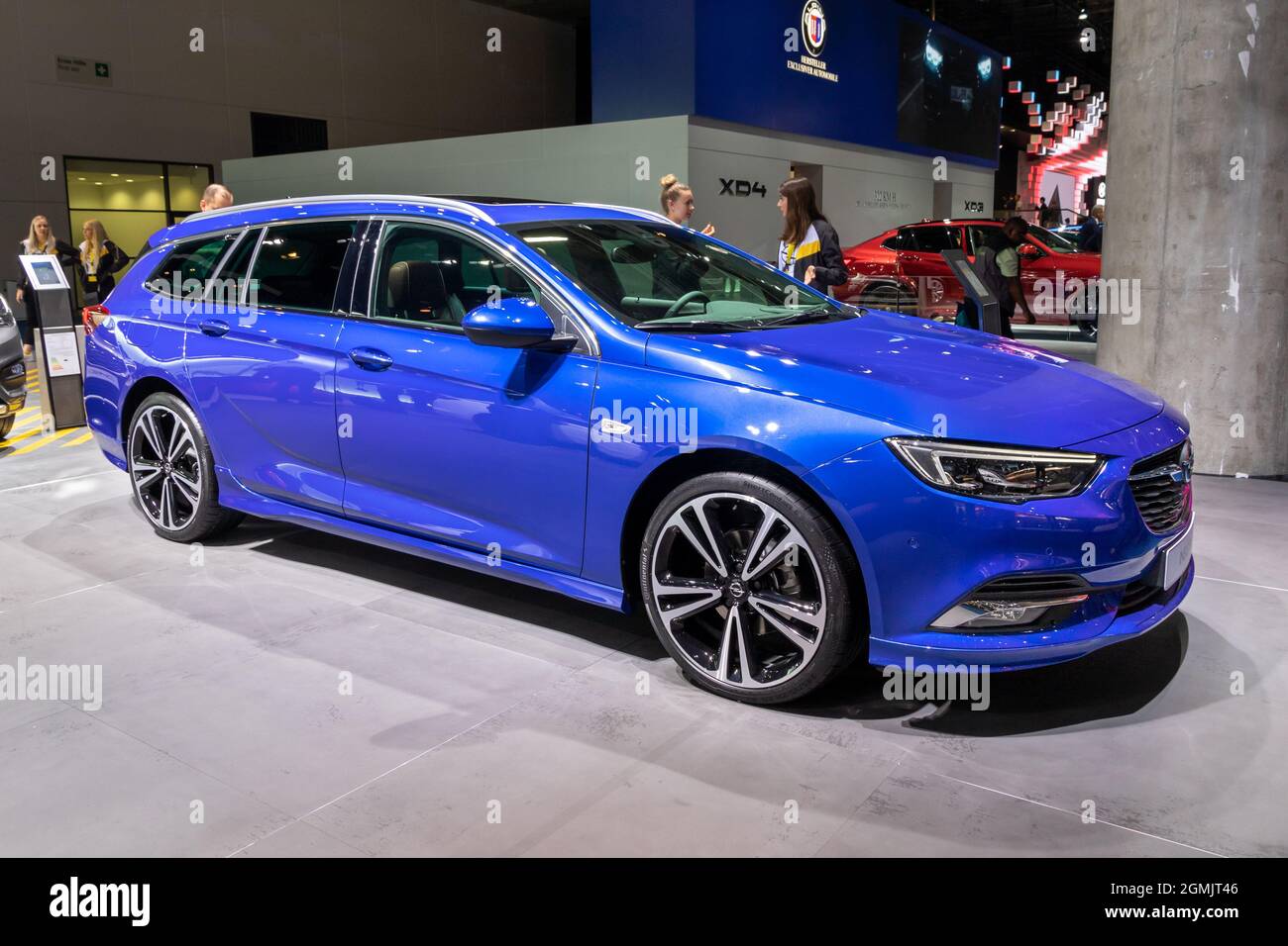 Opel Insignia Sports Tourer car showcased at the Frankfurt IAA Motor Show. Germany - September 10, 2019 Stock Photo