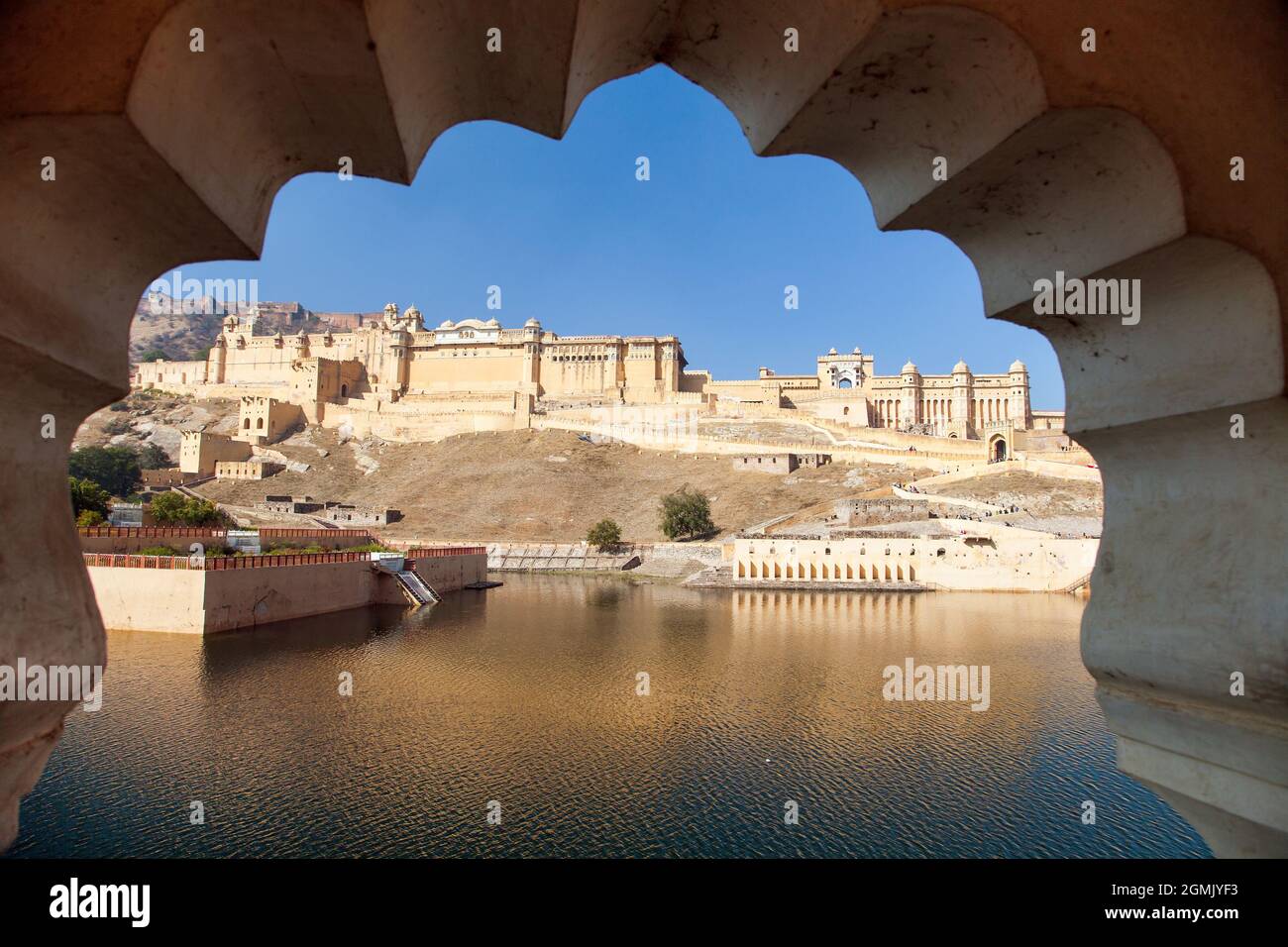 Amber asia city fort jaipur hi-res stock photography and images - Alamy