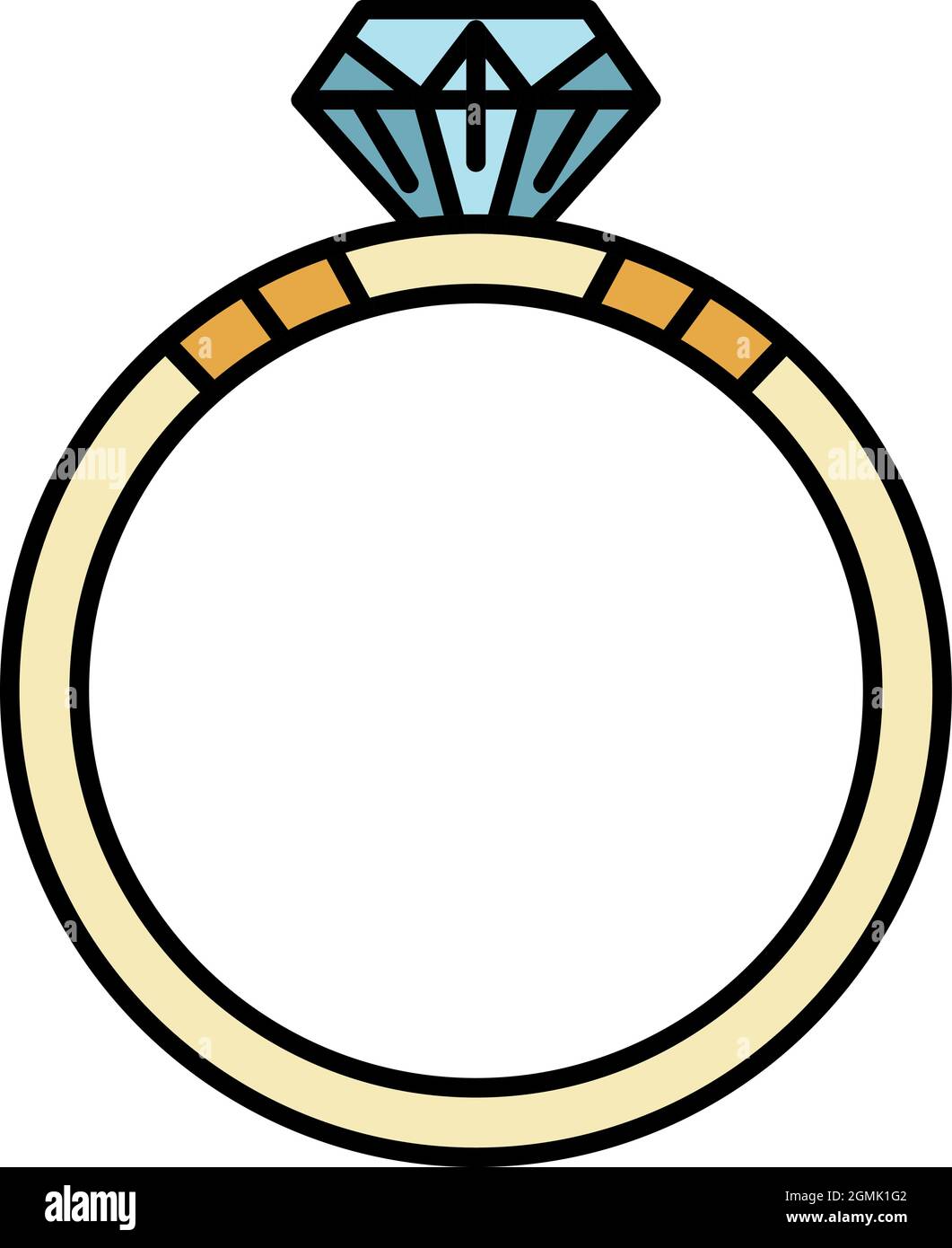 Wedding Rings Outline Icon Symbol Logo Stock Vector, 56% OFF