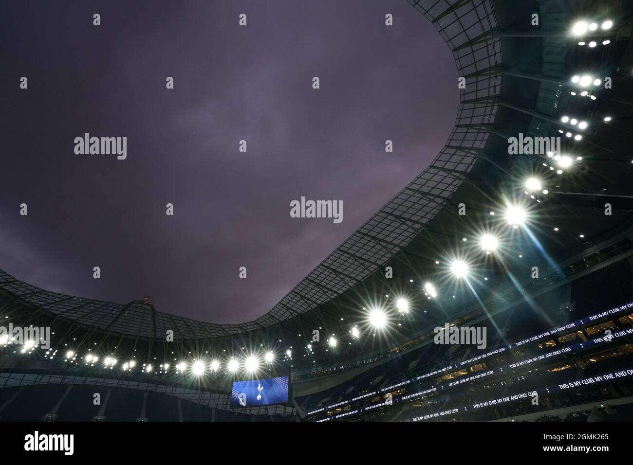 London, UK. 10th Oct, 2021. General view of Tottenham Hotspur