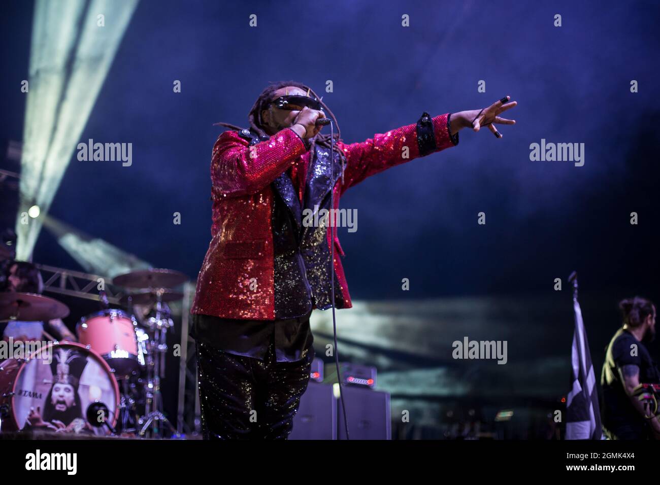 Skindred Live at Slam Dunk Festival Leeds 2021 Stock Photo - Alamy