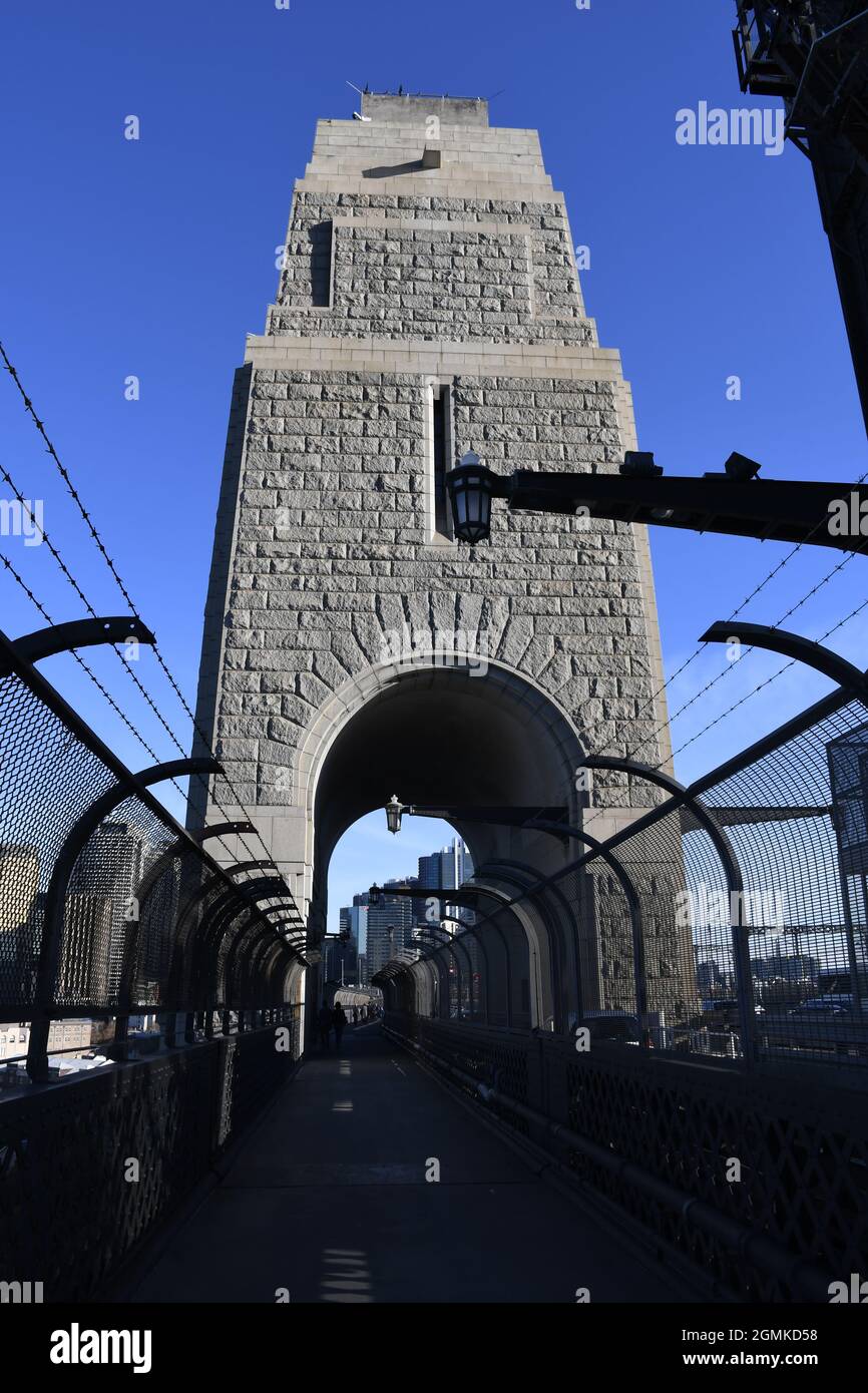 SYDNEY, AUSTRALIA Jun 05, 2021 The Sydney Harbour Bridge in
