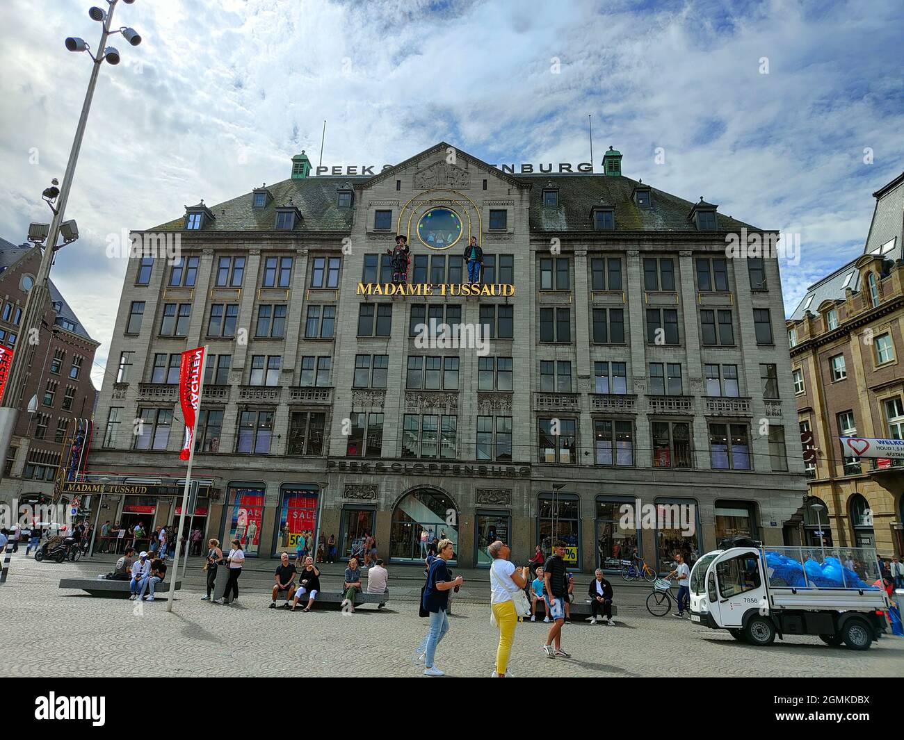 Amsterdam, Netherlands - September, 2021 - Madame Tussauds museum Stock Photo