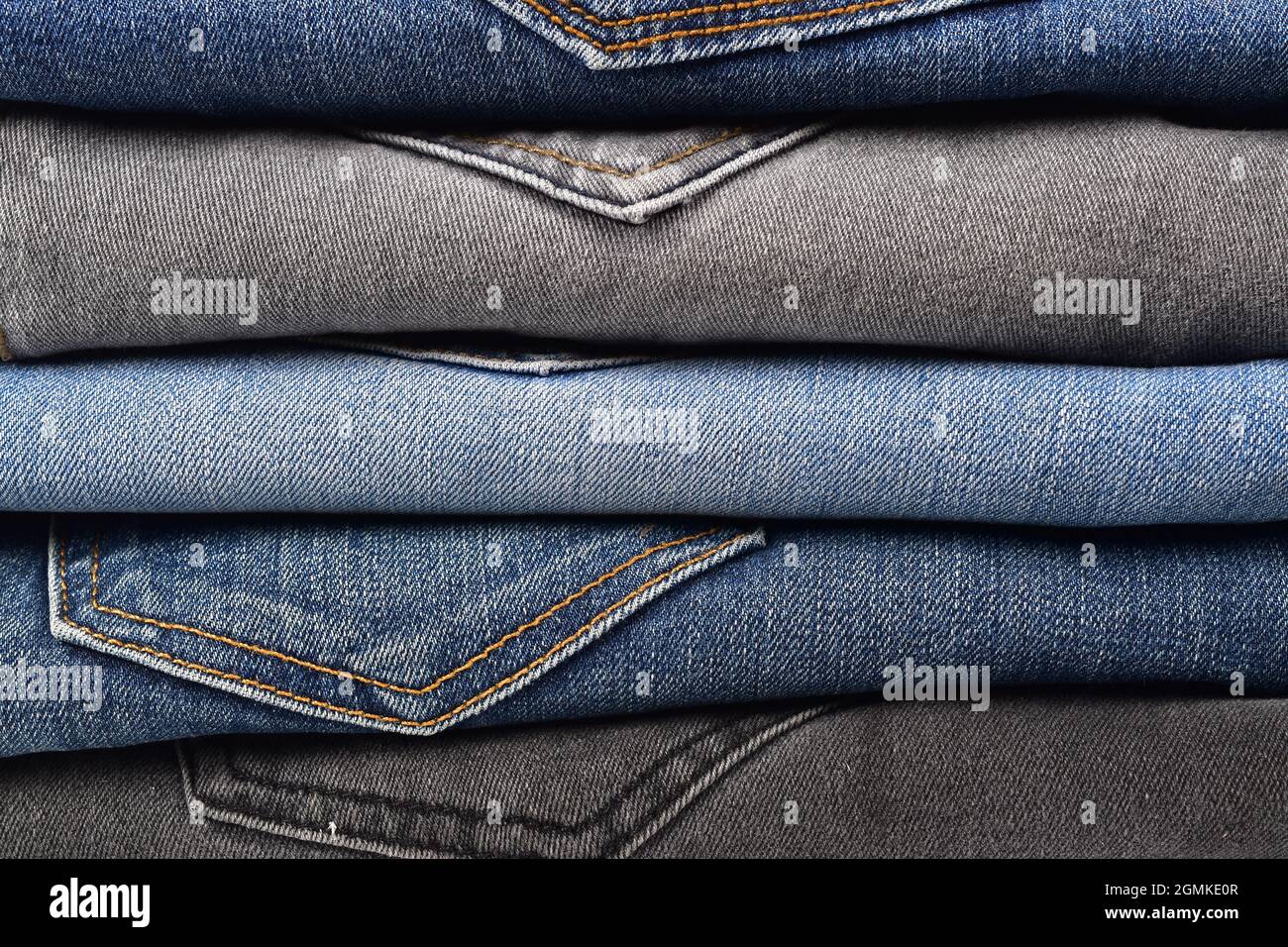 Fold Denim Texture, Folded Jeans Texture Stock Photo - Alamy