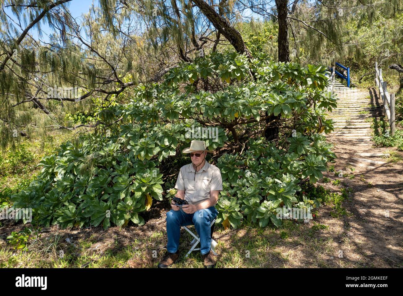 Salonika Beach, Mackay, Queensland, Australia September 2021 Senior