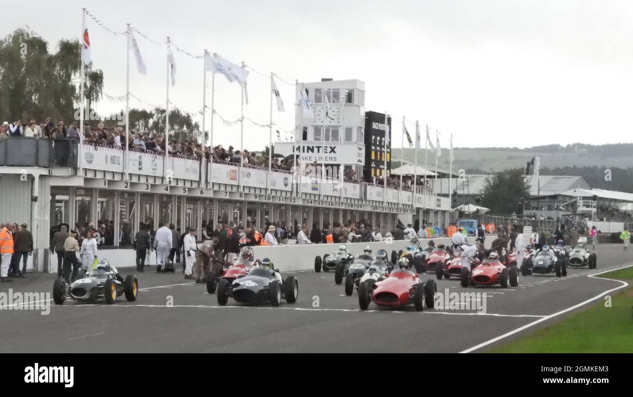 Goodwood Motor Racing Circuit West Sussex UK 19.09.2021. 2021 Goodwood