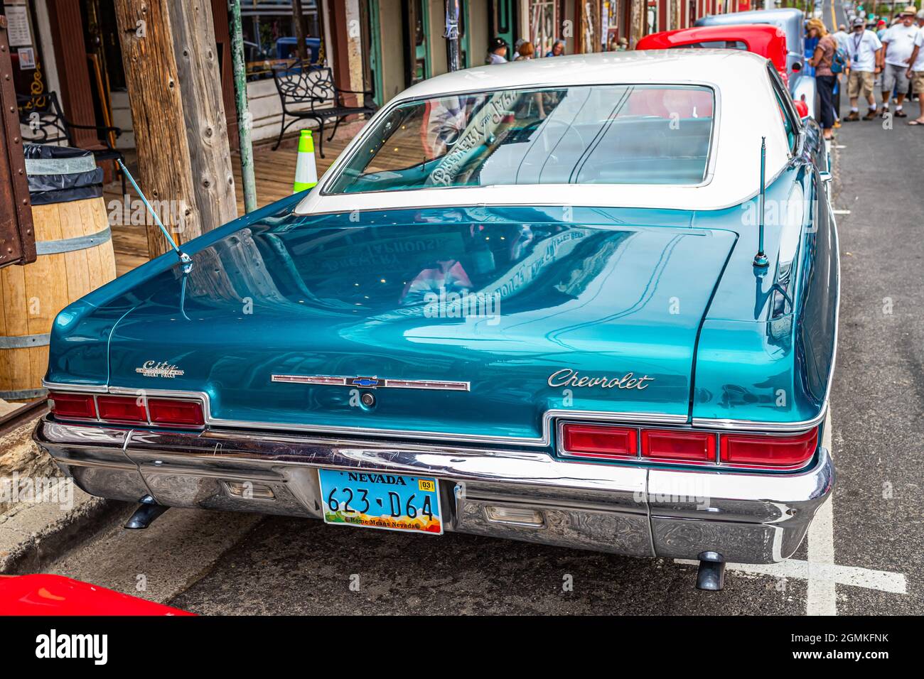 Virginia City, NV July 31, 2021 1966 Chevrolet Impala hardtop coupe