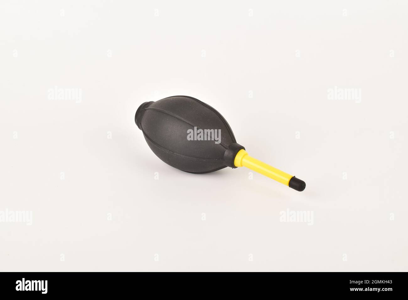 Air Blower for Camera Cleaning Isolated on White Background Stock Photo