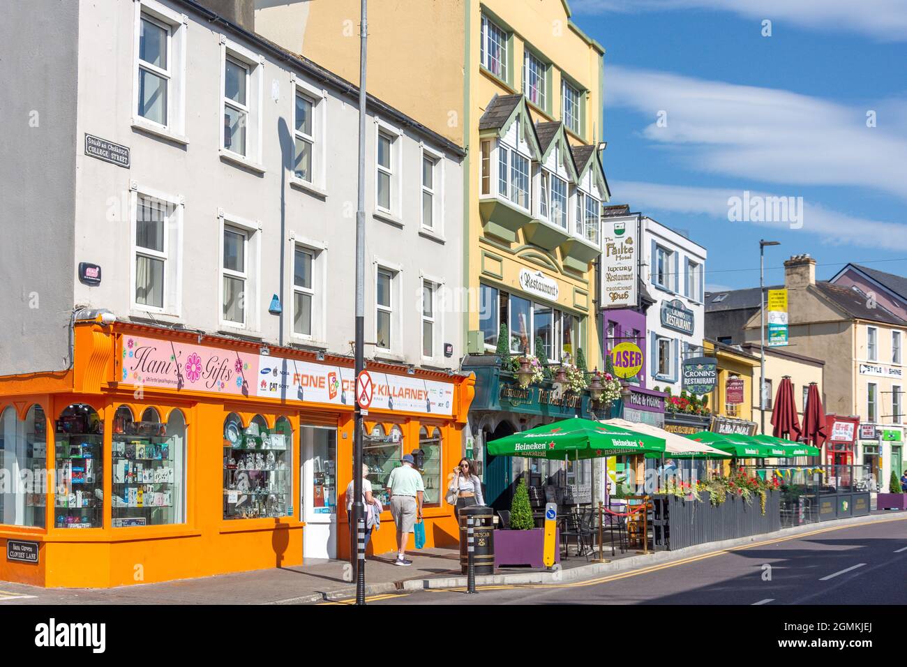 College Street, Killarney (Cill Airne), County Kerry, Republic of Ireland Stock Photo
