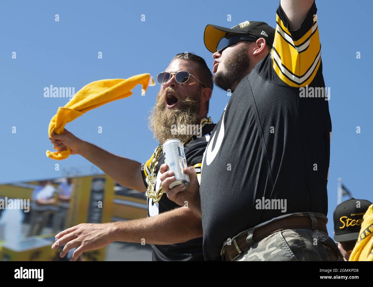 Pittsbugh, United States. 19th Sep, 2021. Pittsburgh Steelers head