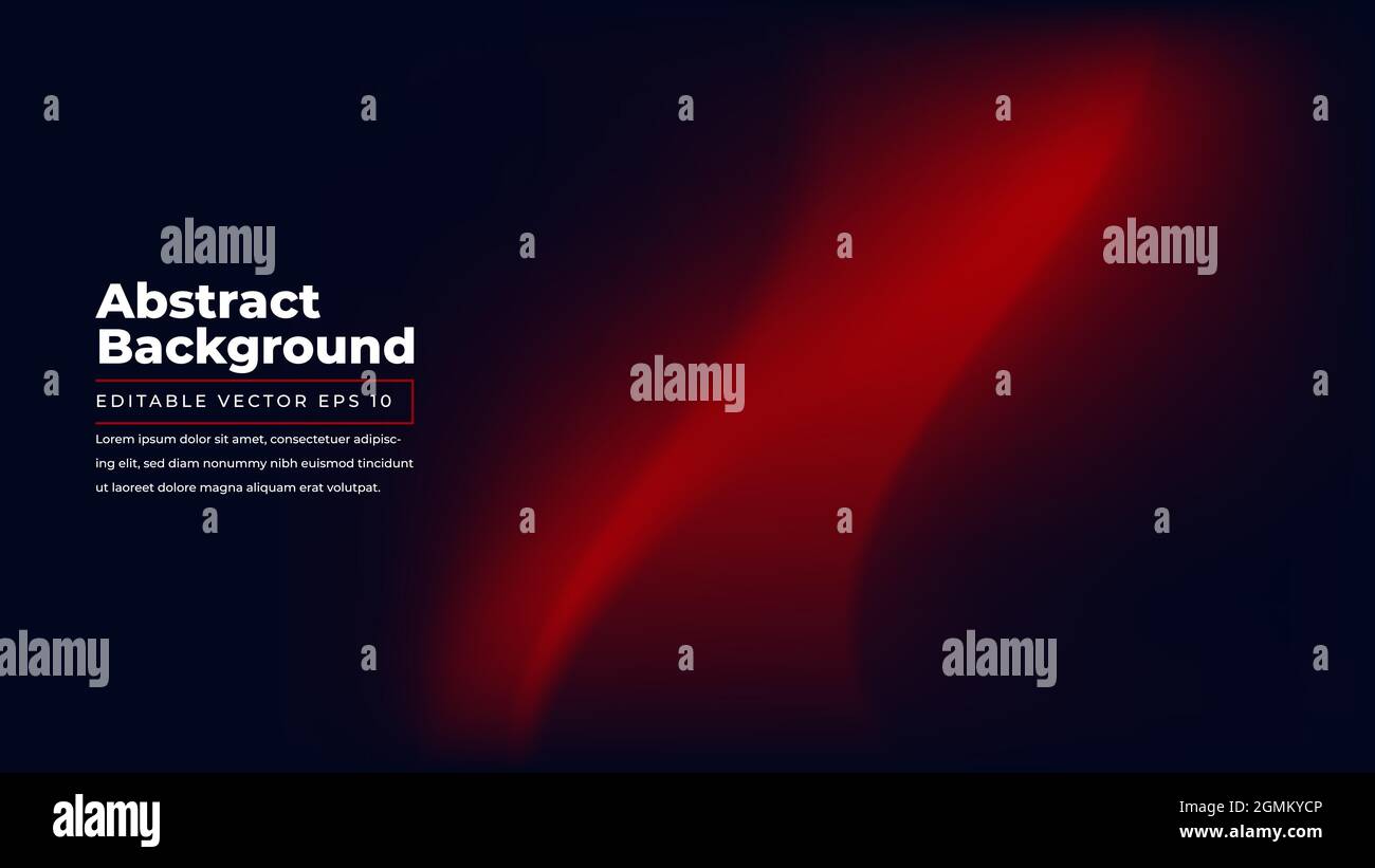 Abstract Blurred Background design template editable vector eps 10 suitable for landing page background Stock Vector