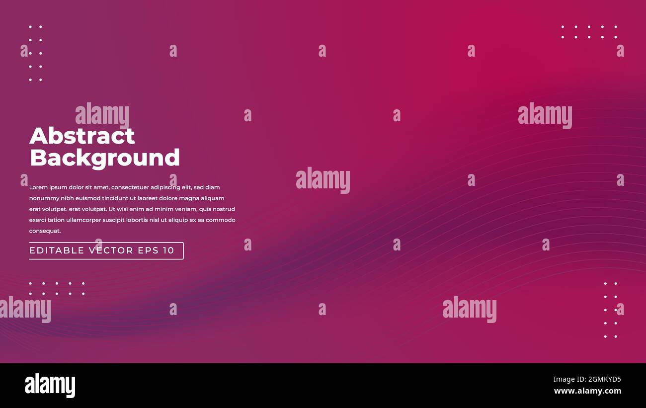 Abstract Blurred Background design template editable vector eps 10 suitable for landing page background Stock Vector