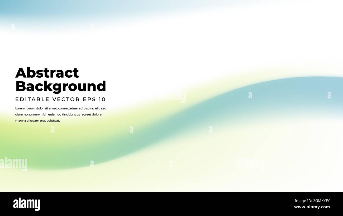 Abstract Blurred Background design template editable vector eps 10 suitable for landing page background Stock Vector