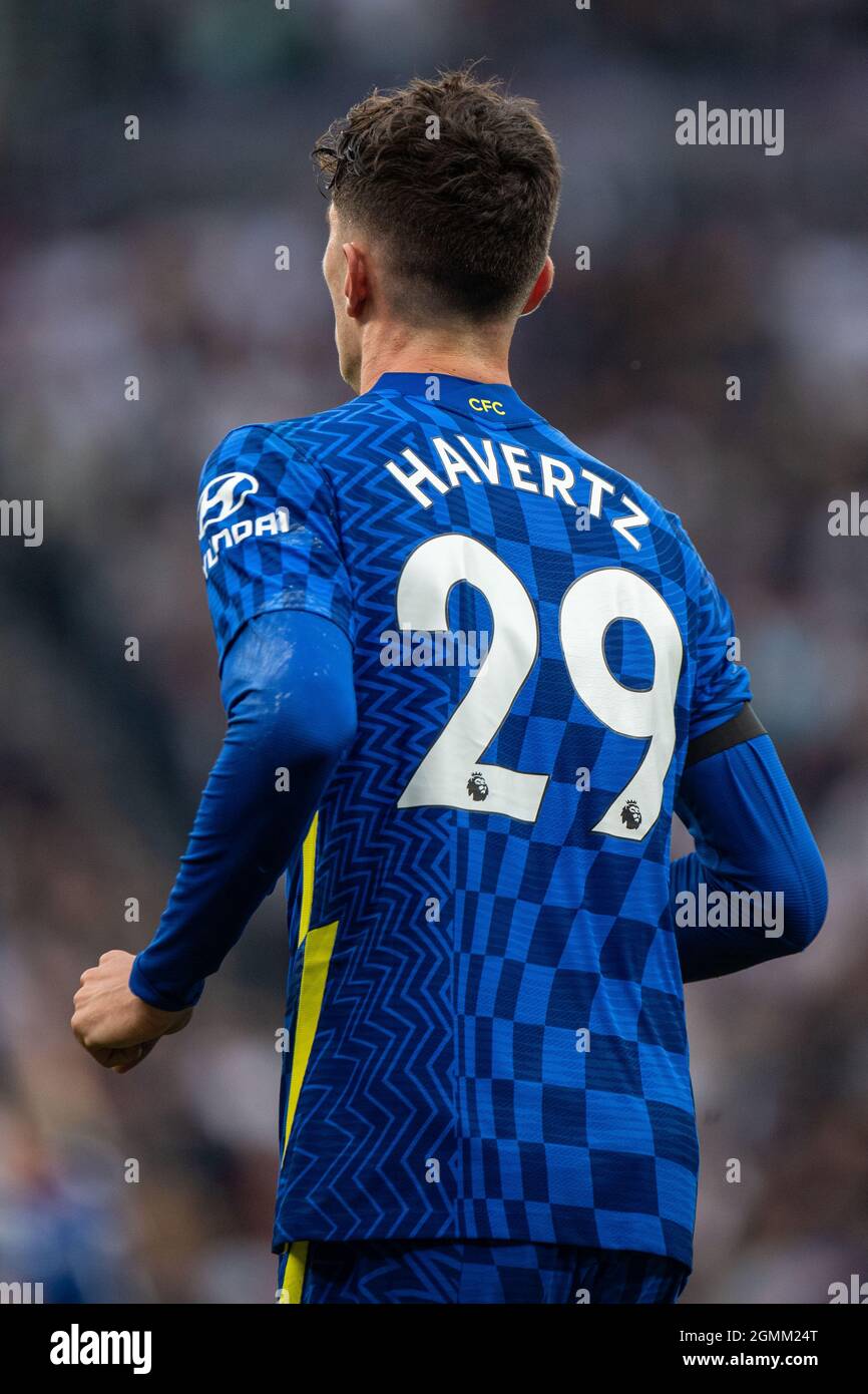 Kai Havertz of Chelsea during the Premier League match between