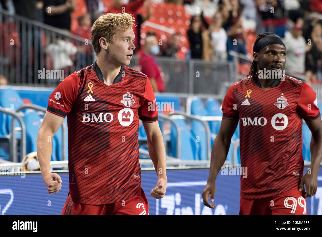 Toronto Ontario Canada 18th Sep 21 Jacob Shaffelburg 24 In Action During The Mls Game Between