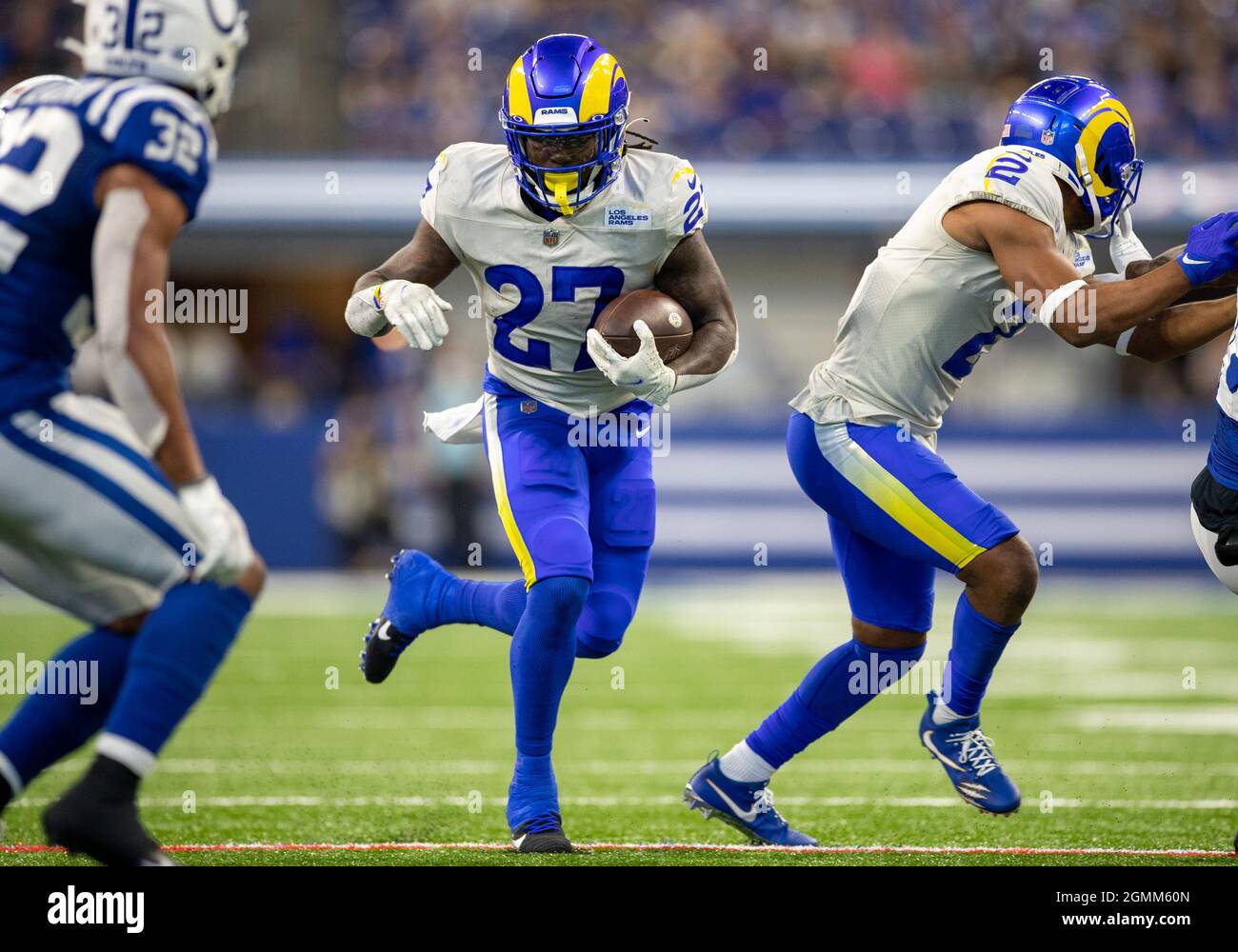 Indianapolis, Indiana, USA. 19th Sep, 2021. Los Angeles Rams