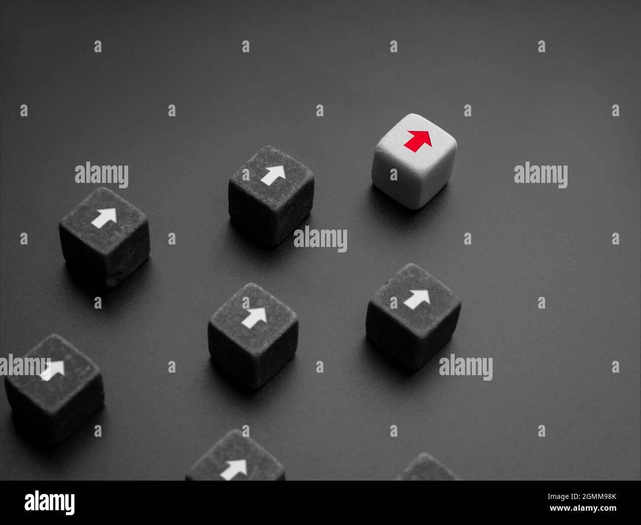 Leadership concept, manager, CEO, Influencer, opinion leader, and