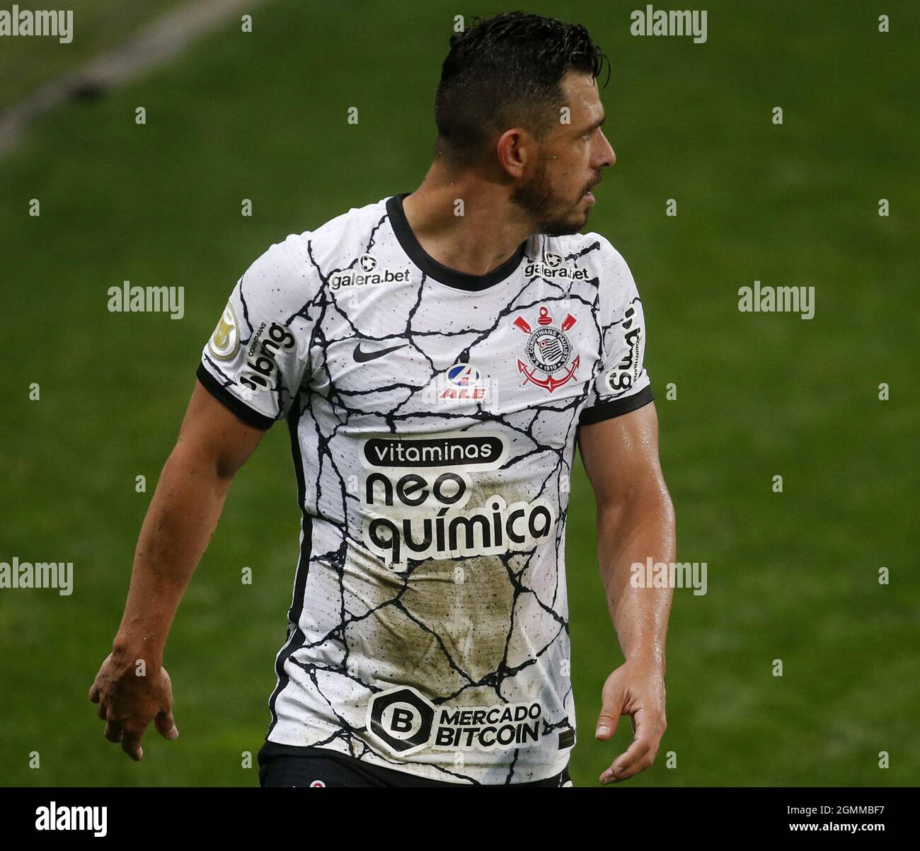 Giuliano of Corinthians during the Campeonato Brasileiro Serie A football  match between Corinthians x America Mineiro at the Neo Quimica Arena in Sao  Paulo, Brazil. The game featured the debut of Willian