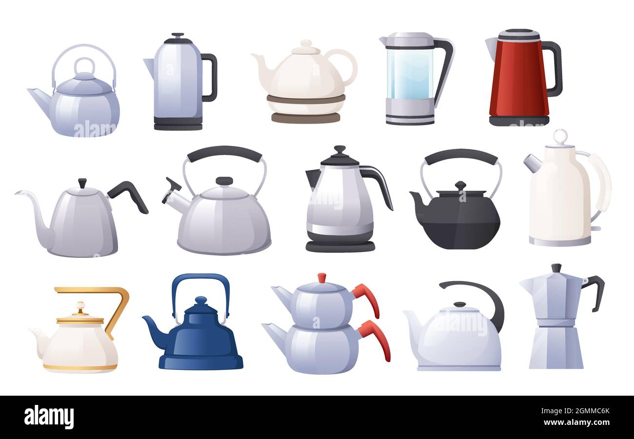 Different types hot sale of kettles