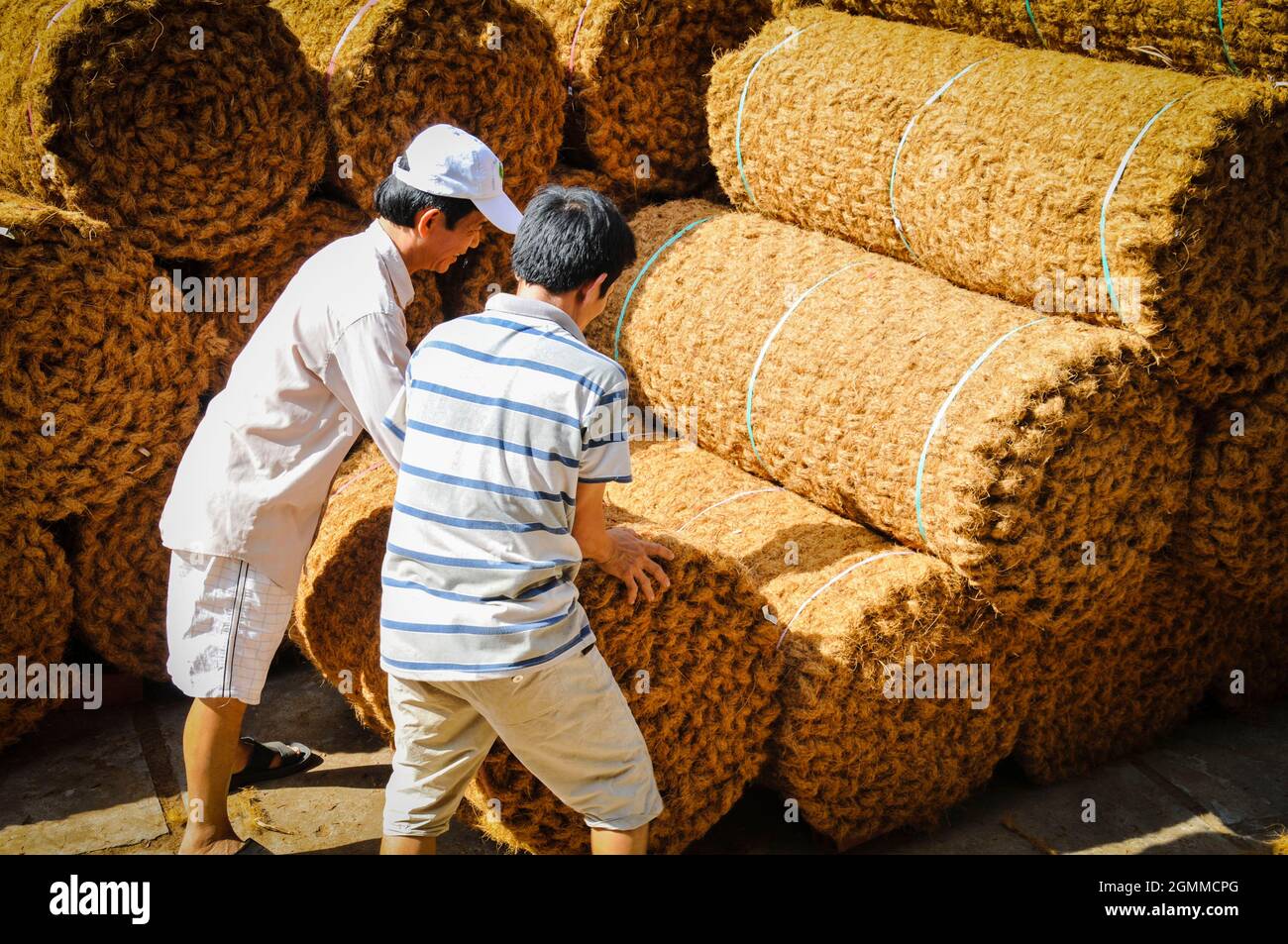 Nice place in Ben Tre province southern Vietnam Stock Photo