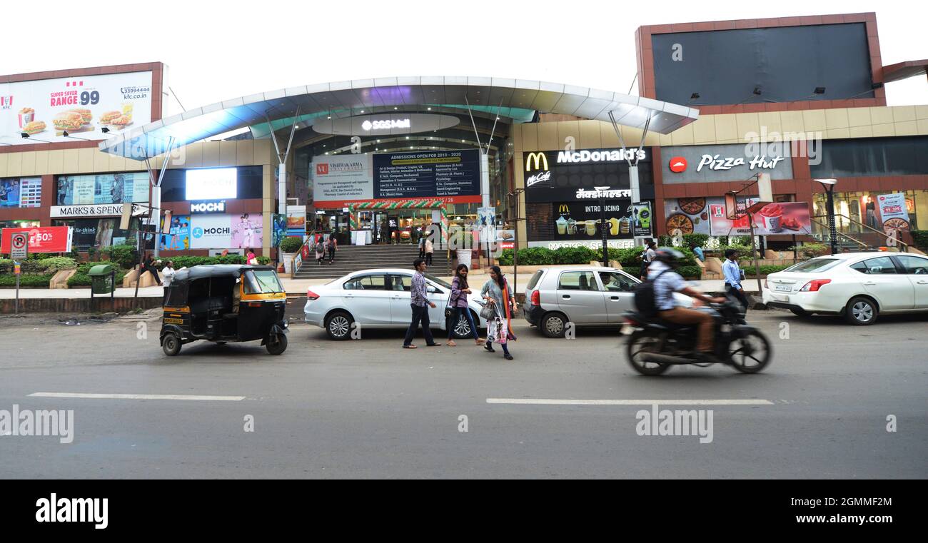 SGS mall on Moledina Rd, Camp, Pune, India Stock Photo - Alamy