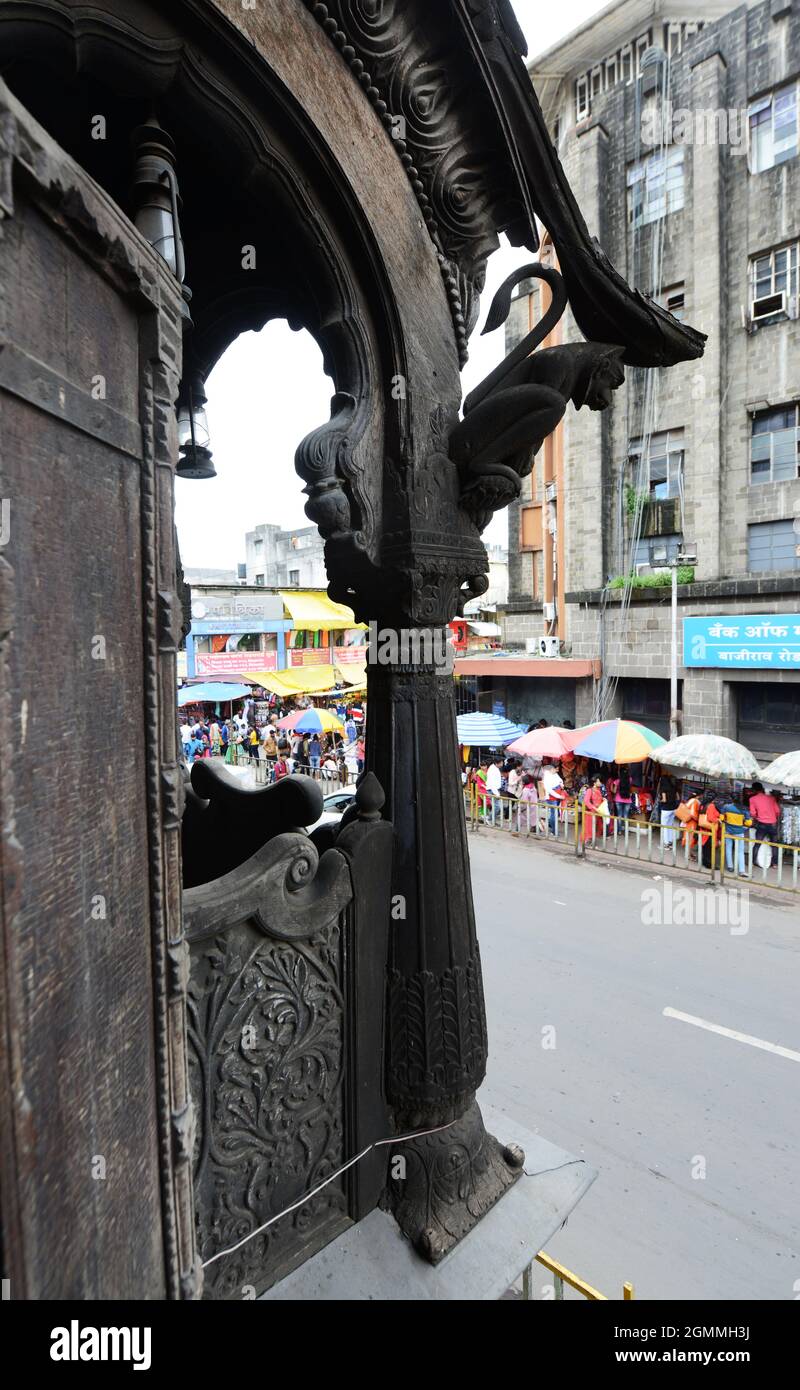 Vishrambaug Wada building in Pune, India. Stock Photo