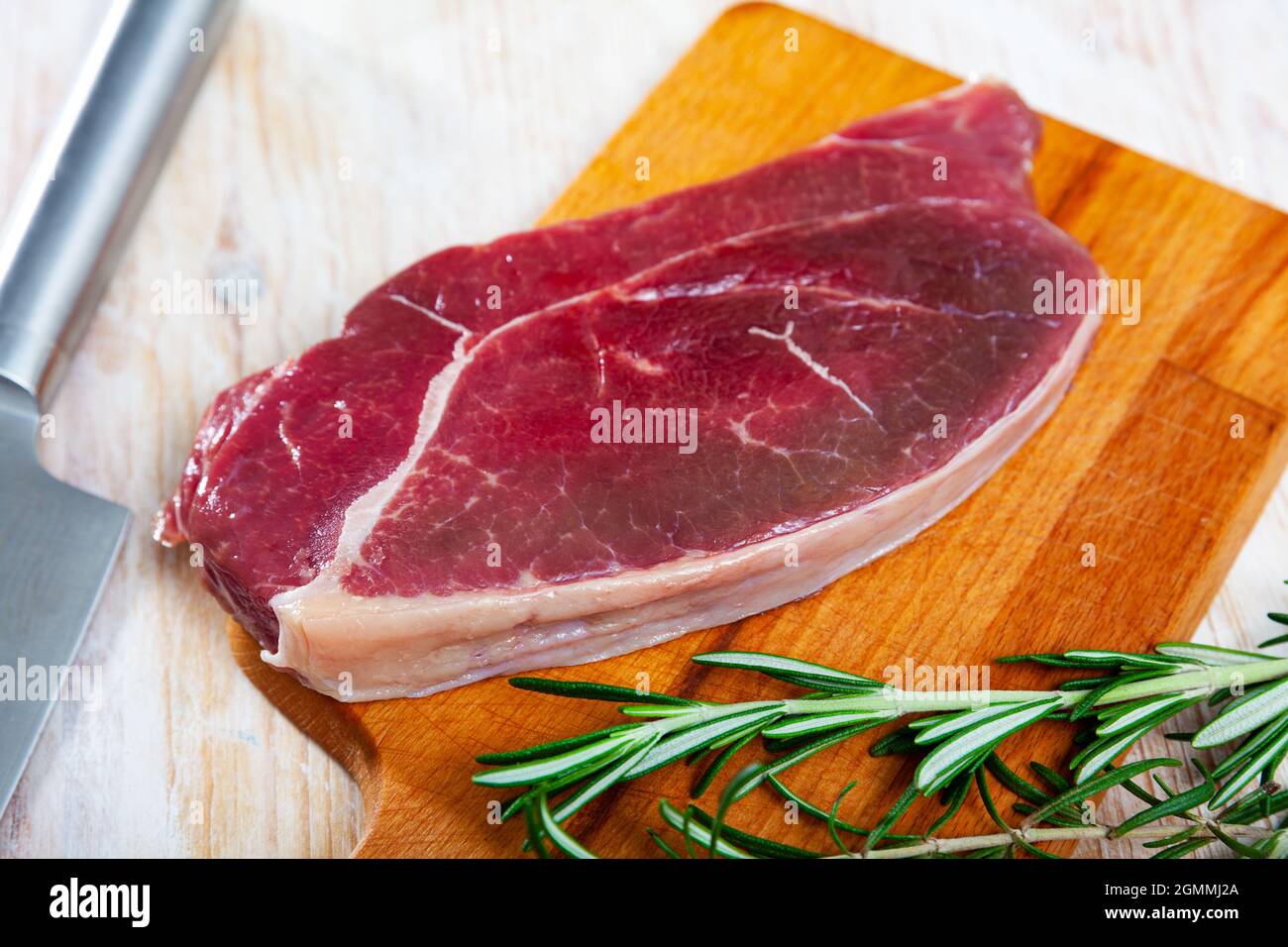 Raw horse meat fillet Stock Photo Alamy