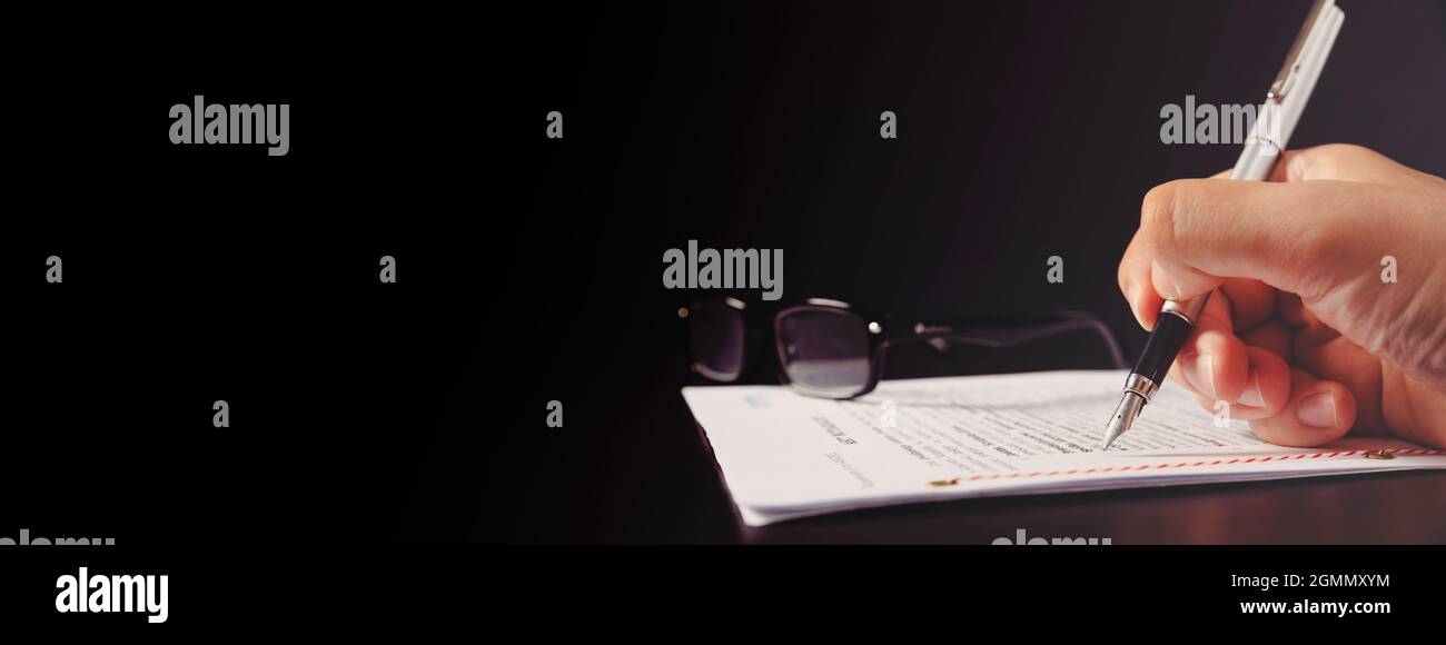 Certified public accountant sign hi-res stock photography and images ...