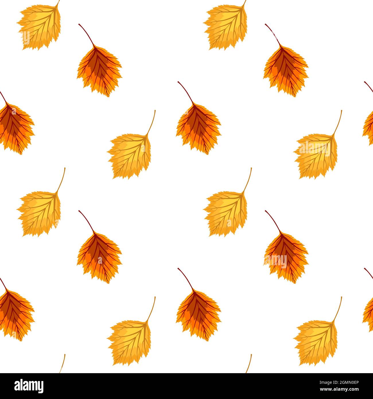 Abstract Vector Illustration Autumn Background with Falling Autumn ...