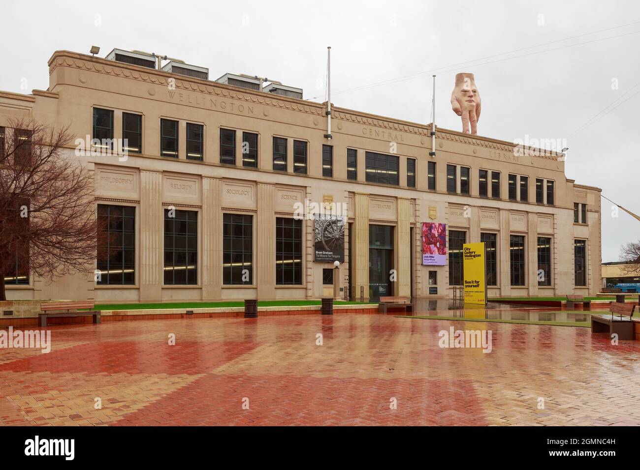 The City Gallery Wellington, an art gallery in a former library in