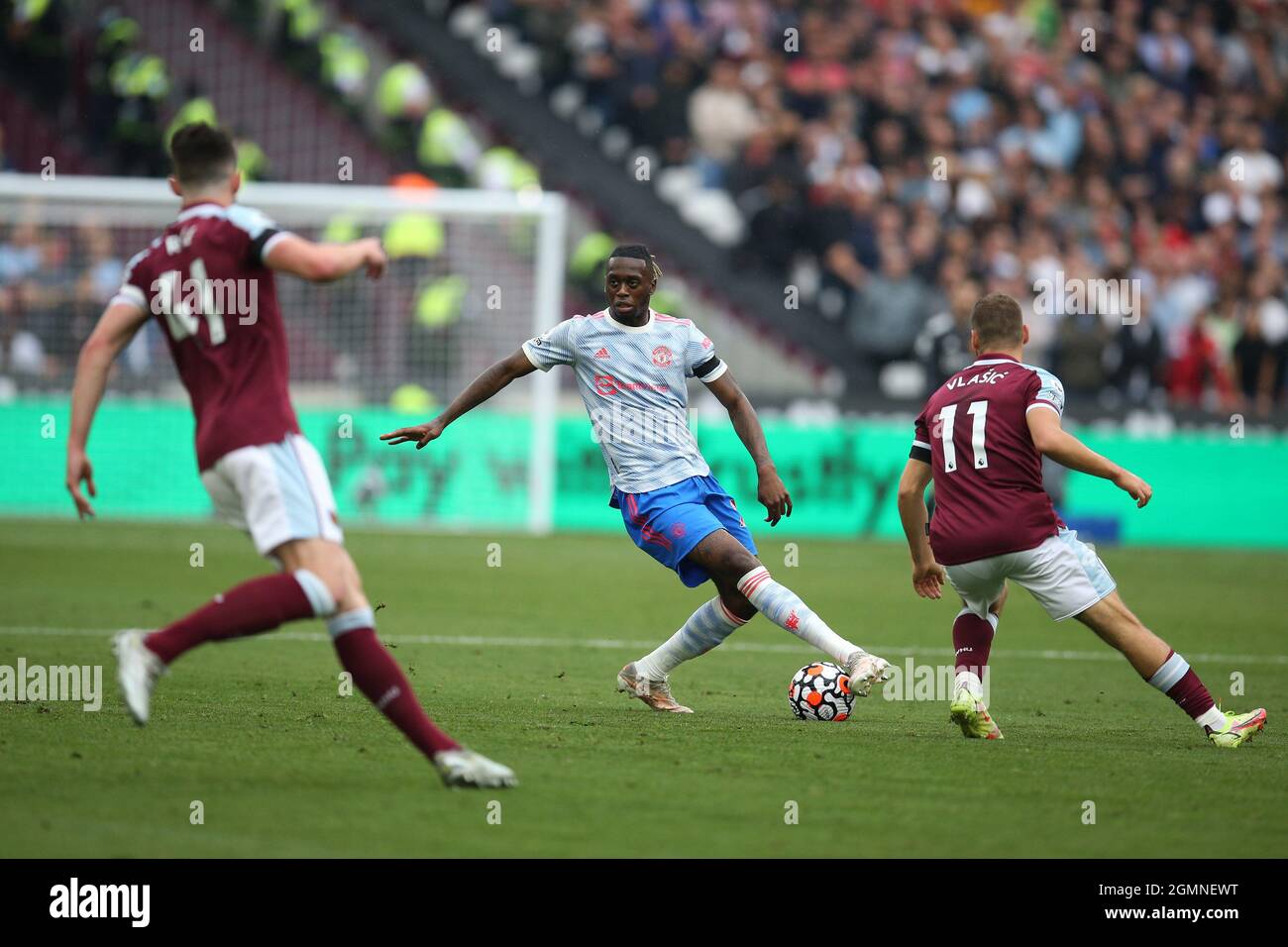 Cristiano Ronaldo of Manchester United - West Ham United v Manchester United,  Premier League, London Stadium, London, UK - 19th September 2021 Editorial  Use Only - DataCo restrictions apply Stock Photo - Alamy