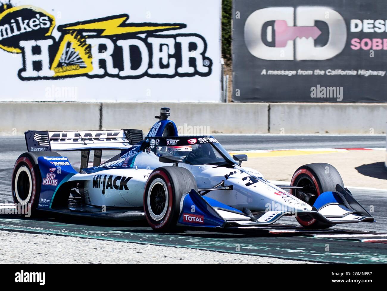 September 19 2021 Monterey, CA, U.S.A. Rahal Letterman Lanigan Racing ...