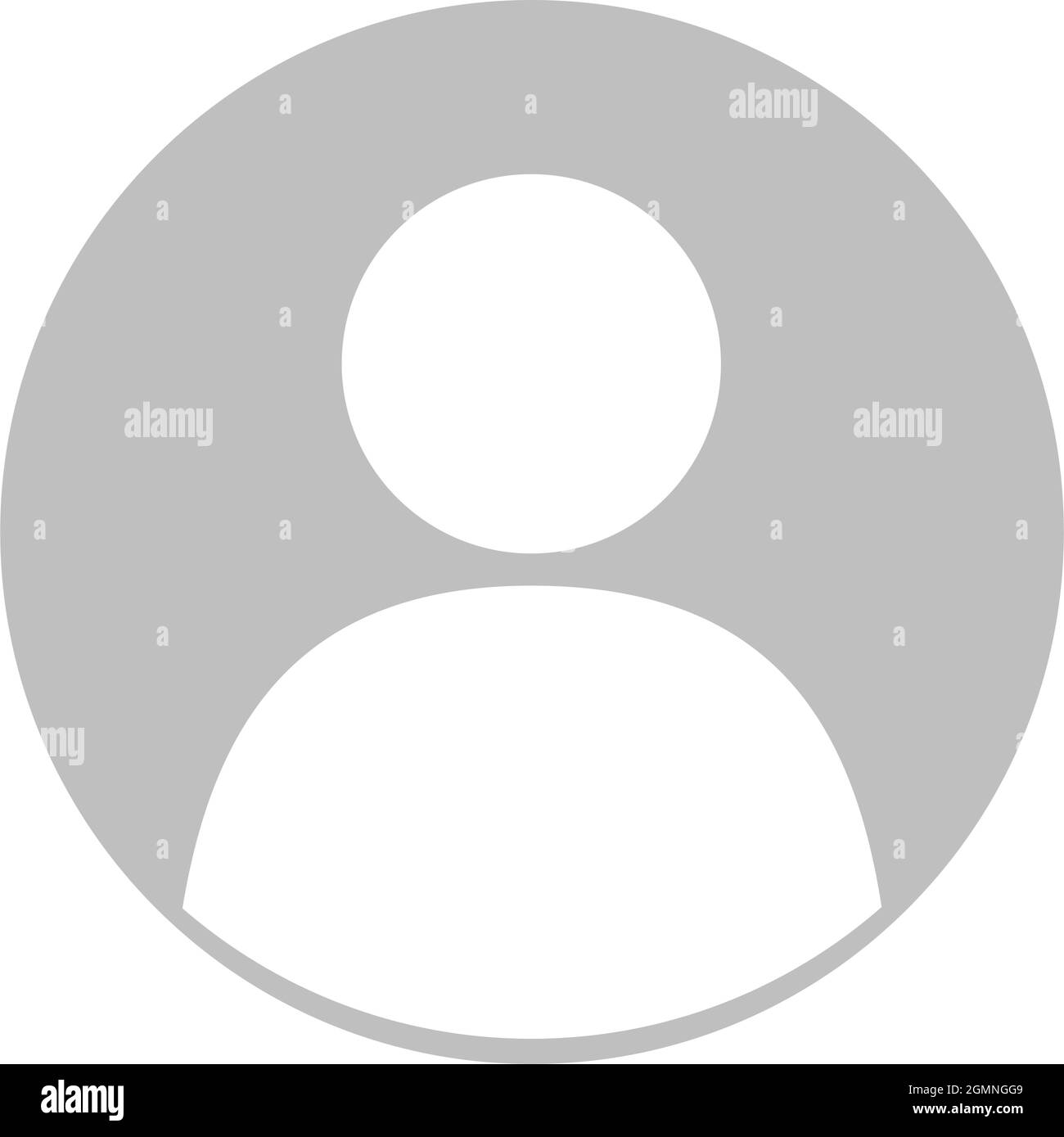 profile avatar icon on white background Stock Vector Image & Art - Alamy