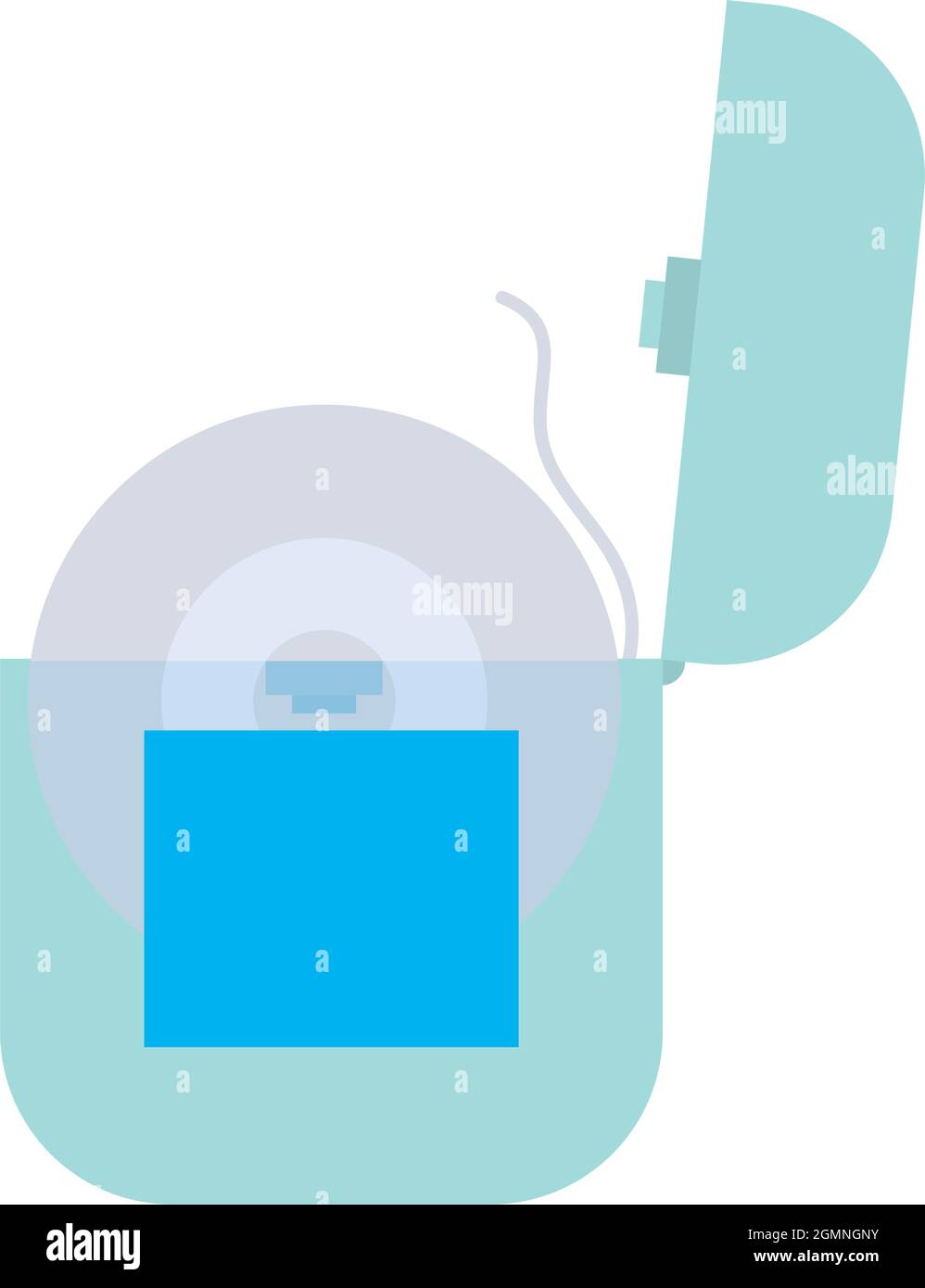dental floss icon on white background Stock Vector Image & Art - Alamy