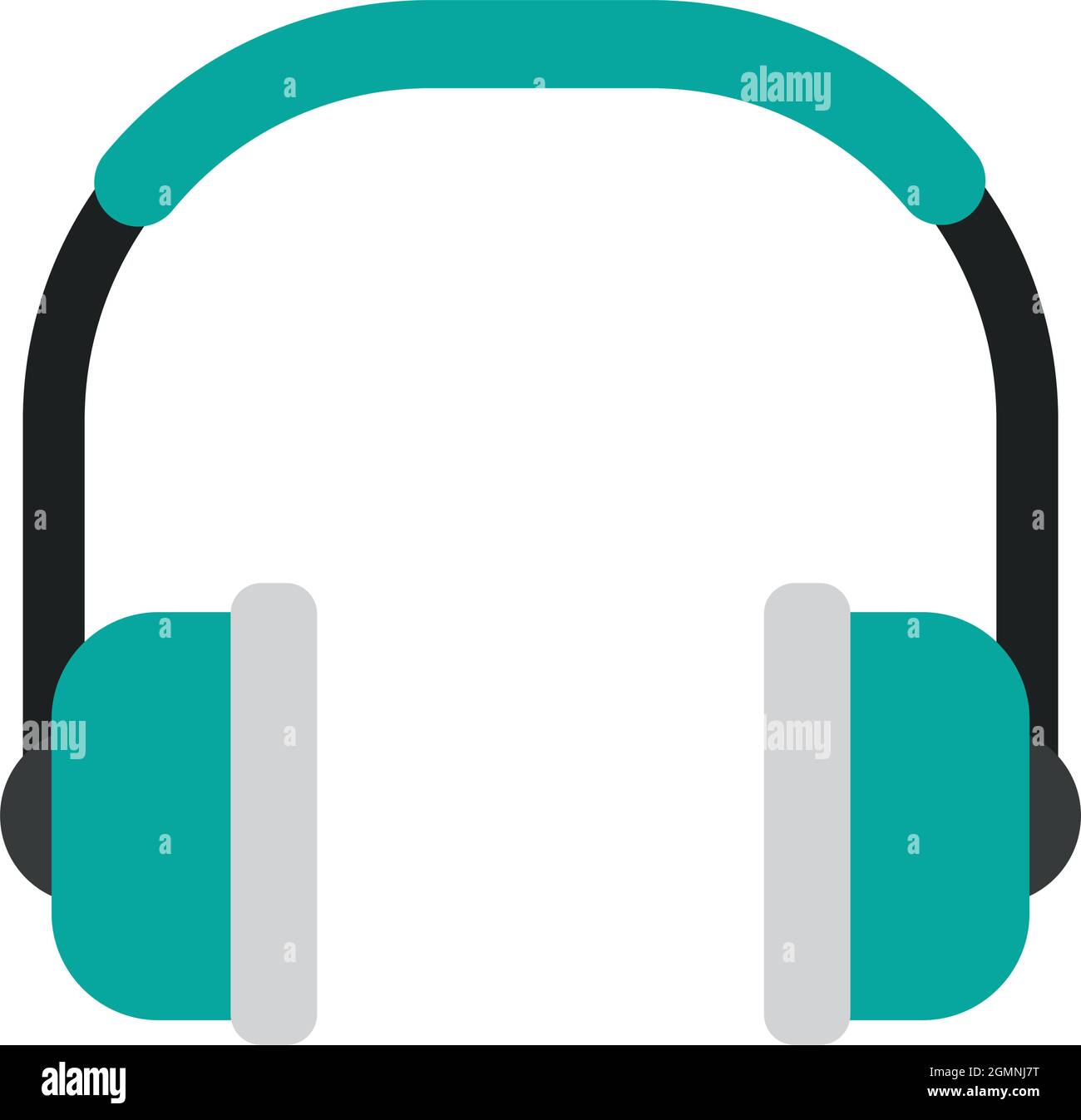 headphones icon on white background Stock Vector Image & Art - Alamy