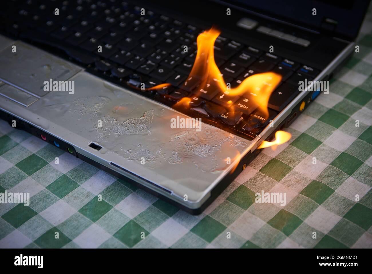 Laptop Exploding