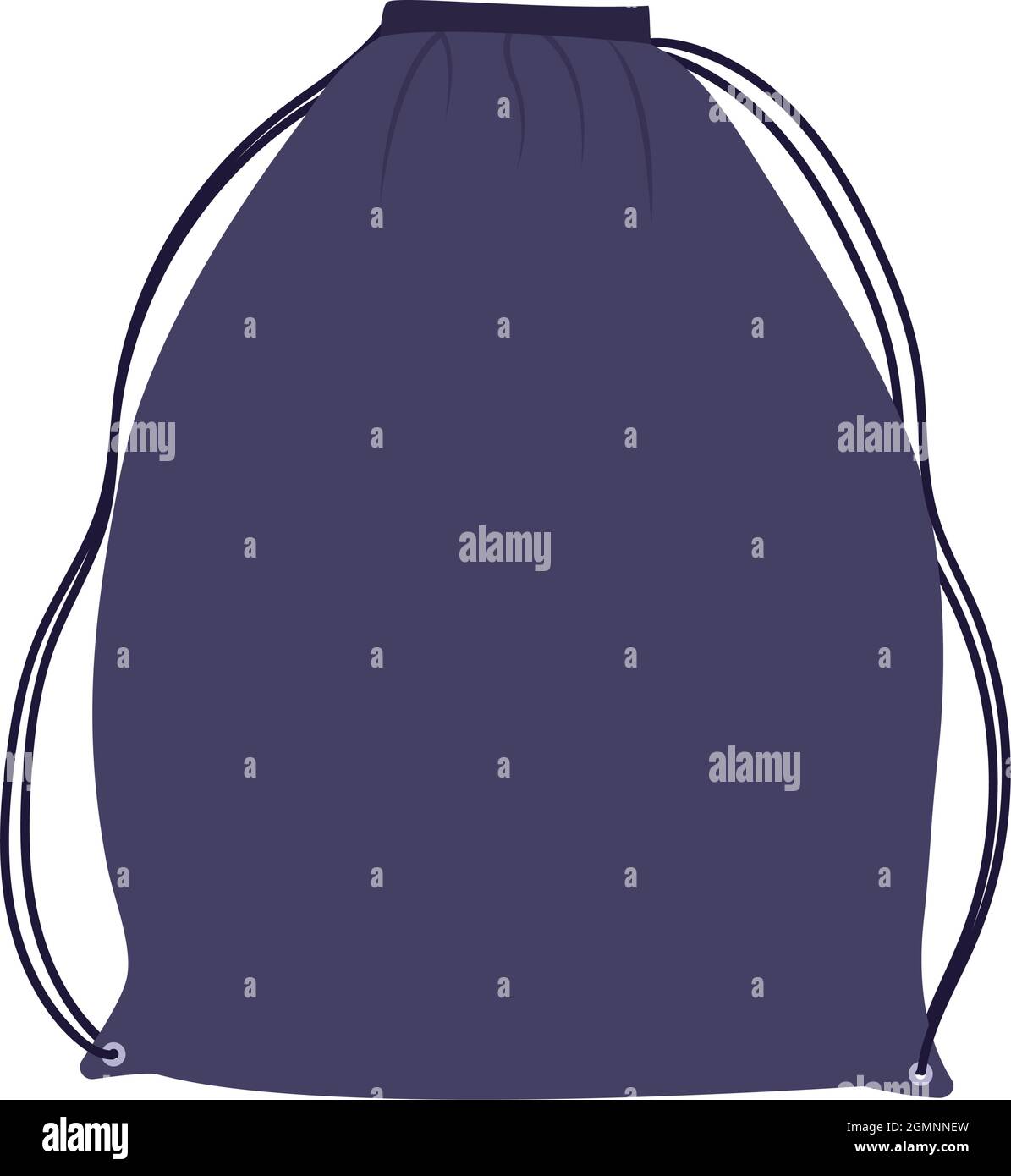 Drawstring backpack template on white background Stock Vector Image Drawstring backpack template on white background Stock Vector Image