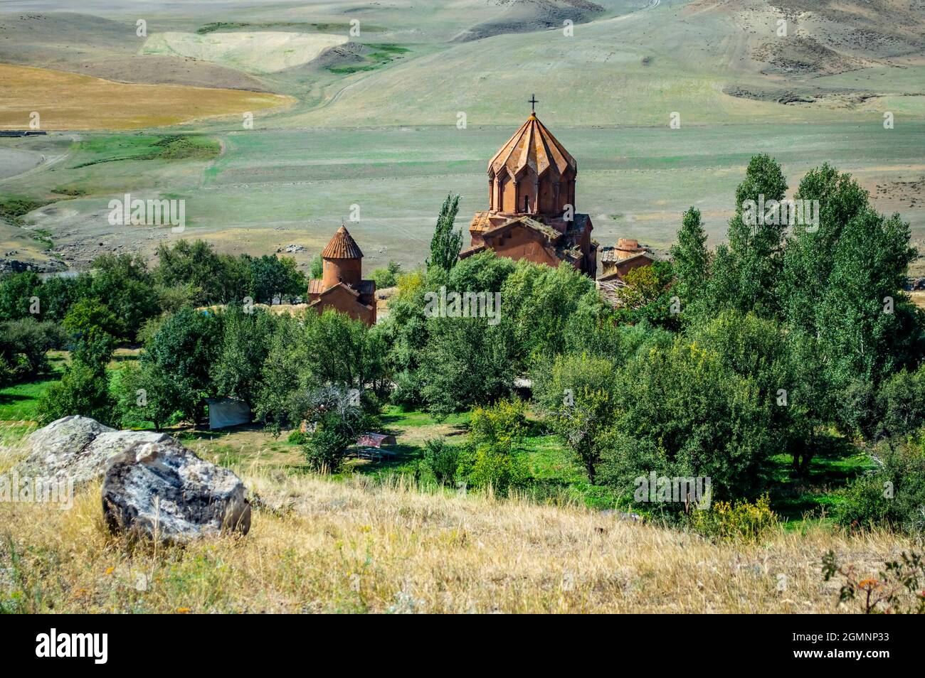 Marmashen monastery, a 10th-century monastic complex in Shirak province of Armenia Stock Photo