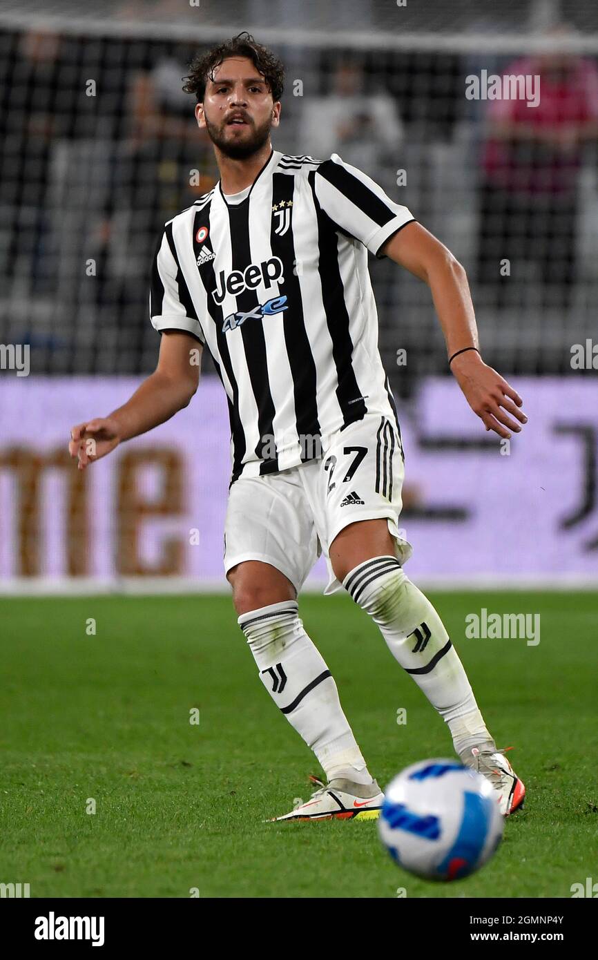 Turin, Italy. 09th Aug, 2023. Manuel Locatelli of Juventus during the  pre-season test match between Juventus Fc and Juventus NextGen U23 on 09  August 2023 at Juventus Stadium, Turin, taly. Photo Nderim