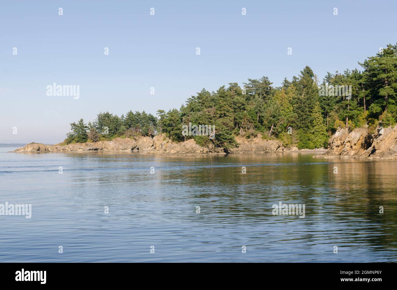 boat ride off vancouver island in Canada Stock Photo Alamy