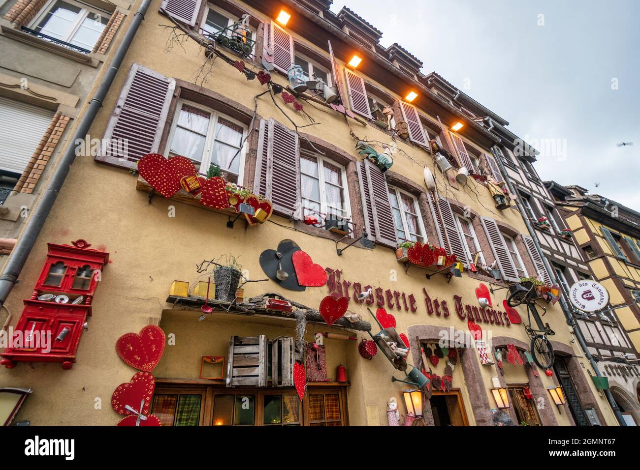 Brasserie des Tanneures ,  Colmar, Elsass, Frankreich, Europa Stock Photo