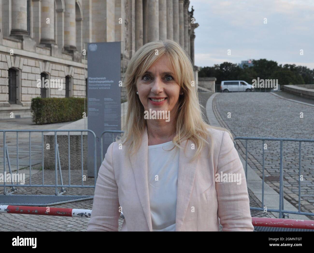 Berlin, Germany. 06th Sep, 2021. German MP Renata Alt (Free Democratic Party, FDP) who heads the group for relations with Czechia, Slovakia and Hungary in the Bundestag, poses in Berlin, Germany, on September 6, 2021. Credit: Ales Zapotocky/CTK Photo/Alamy Live News Stock Photo