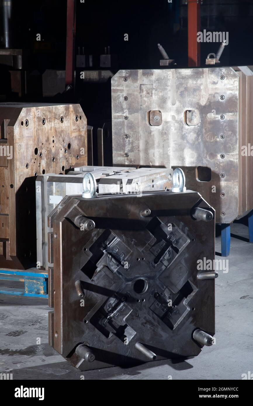 Industrial Metal Mold. Industrial abstract background Stock Photo Alamy