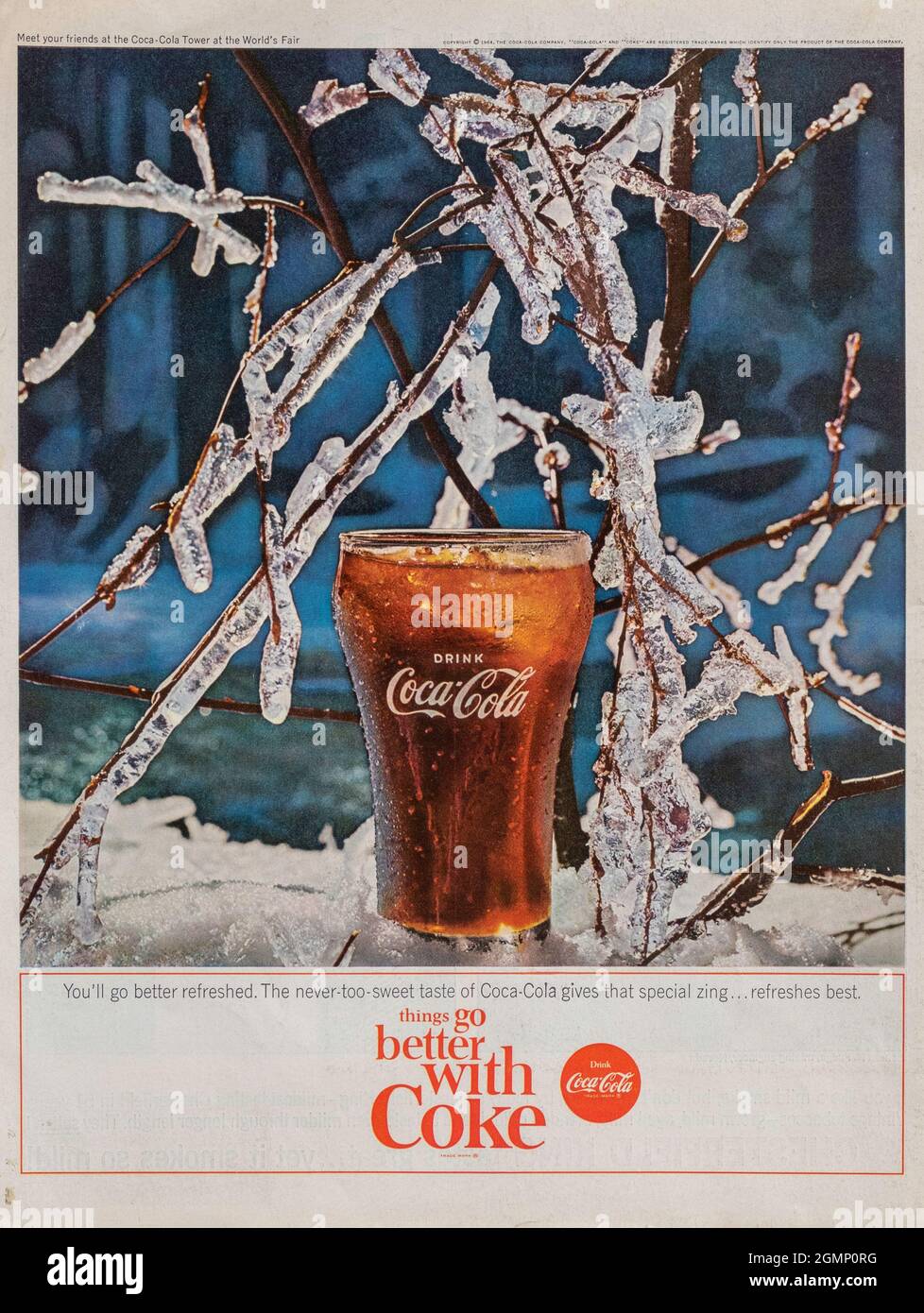 'The Saturday Evening Post' 27 June-4 July 1964 Magazine Advert, USA Stock Photo