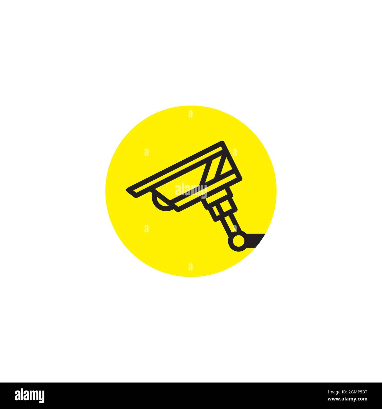 Cctv camera warning sign Cut Out Stock Images & Pictures - Alamy