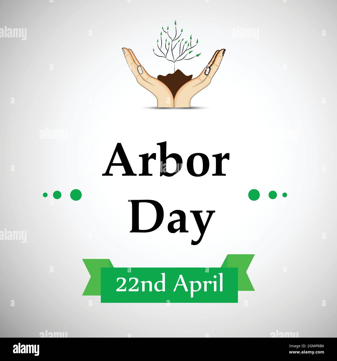 Arbor Day Background Stock Vector