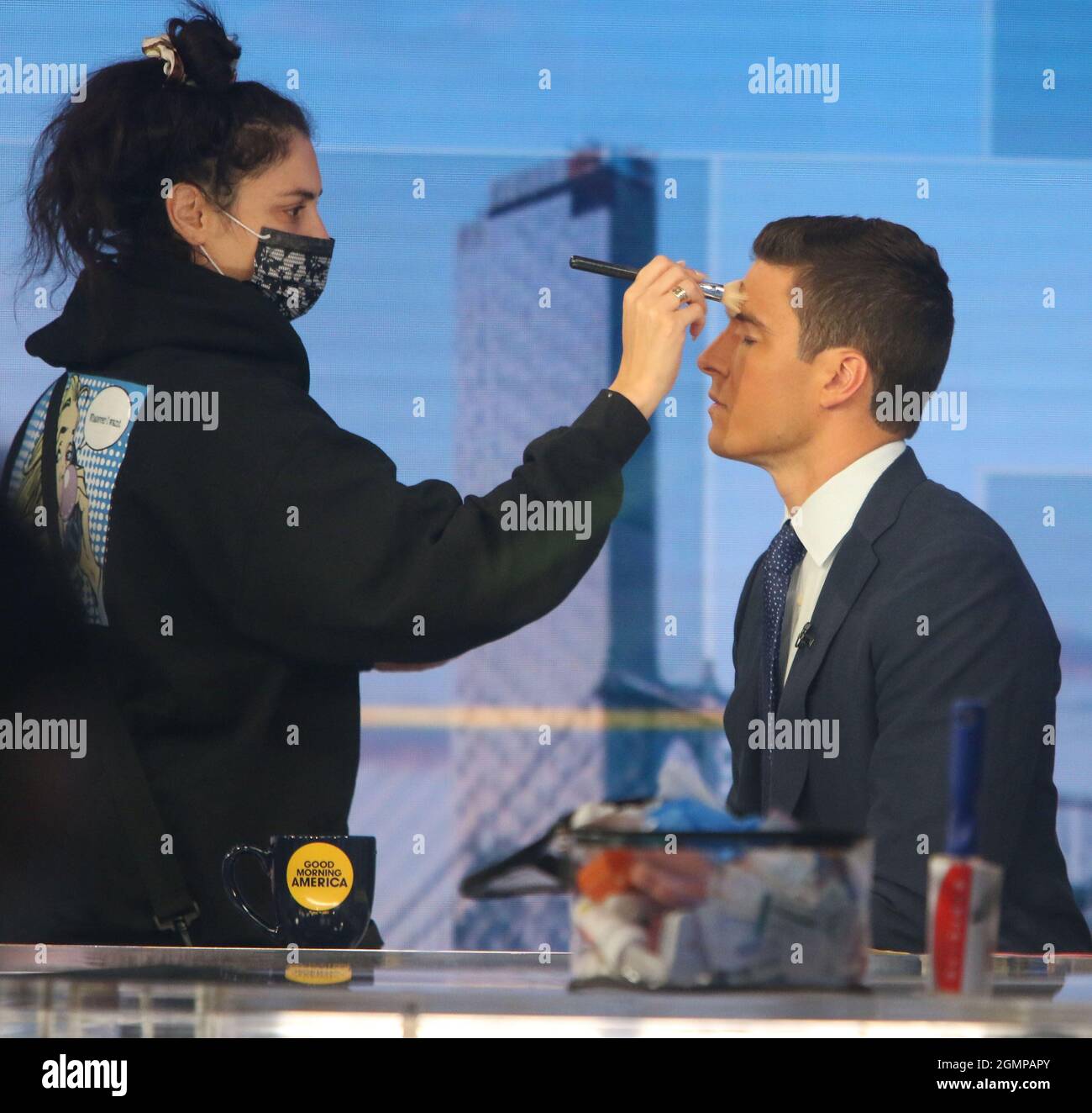 New York - NY - 20210820-Good Morning America Hosts on Set -PICTURED ...