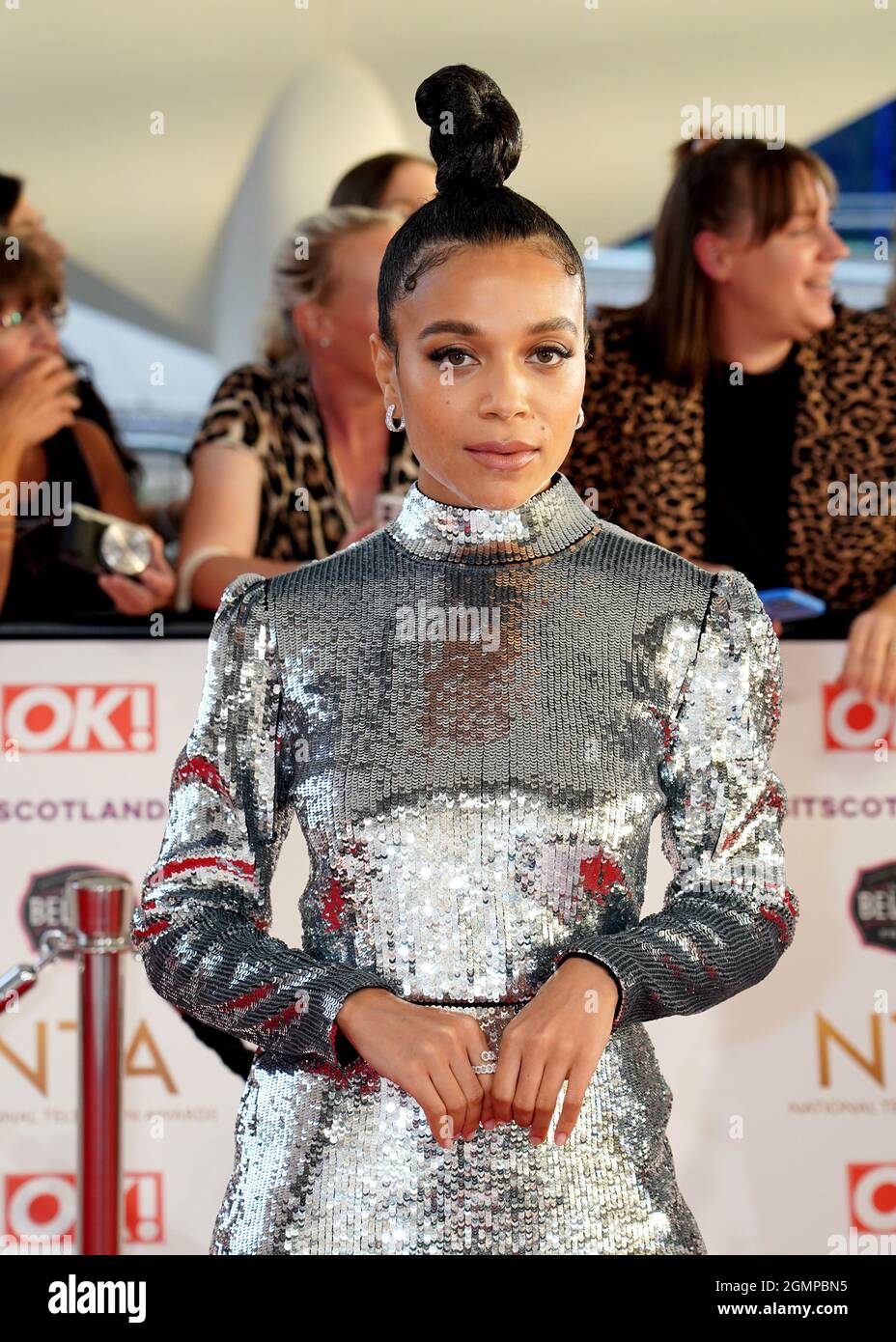 Leonie Elliott attending the National Television Awards 2021 held at ...