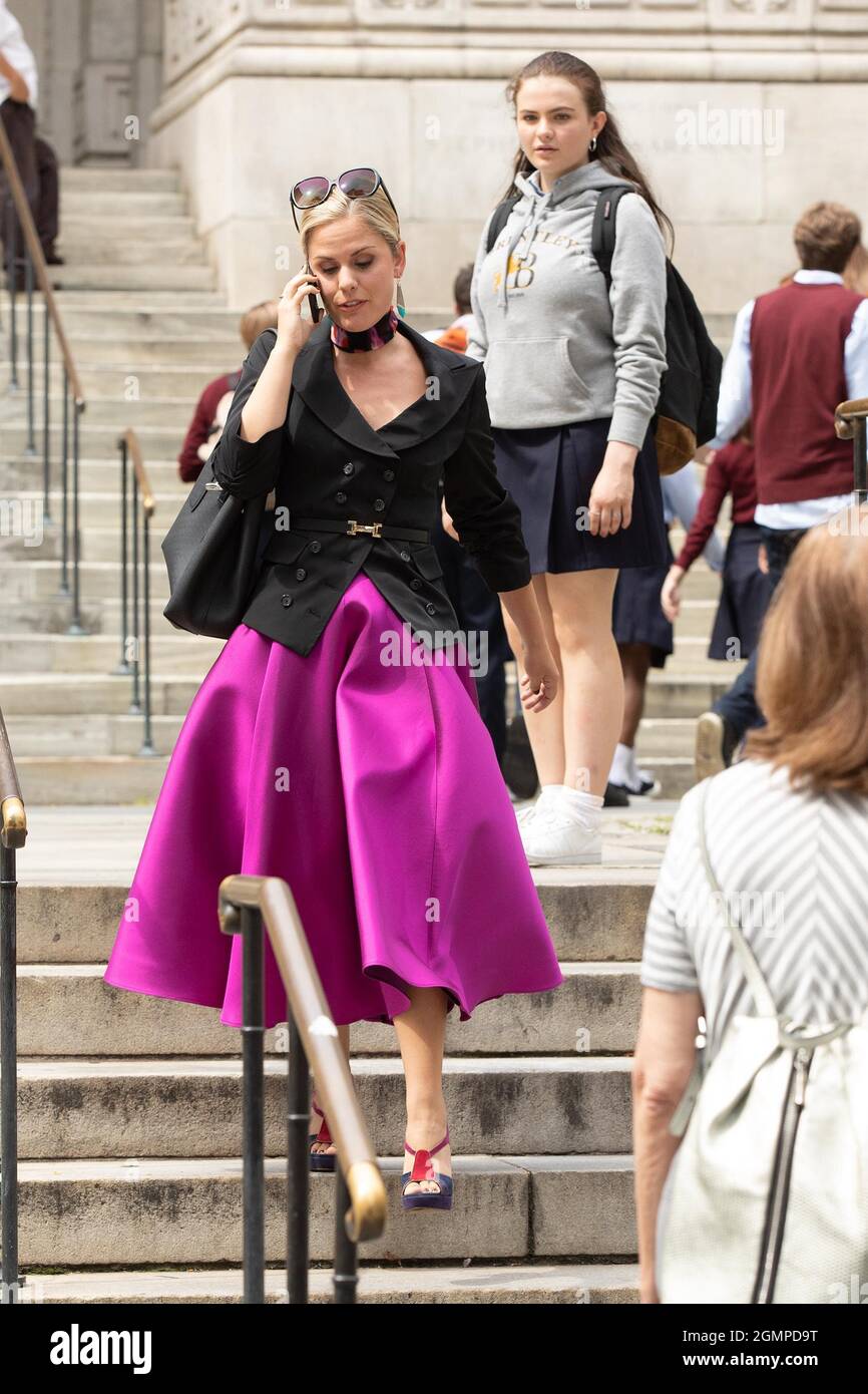 New York NY 20210831 Luckiest Girl Alive Filming in NYC MidtownNY